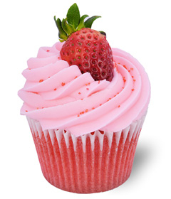strawberry cupcake