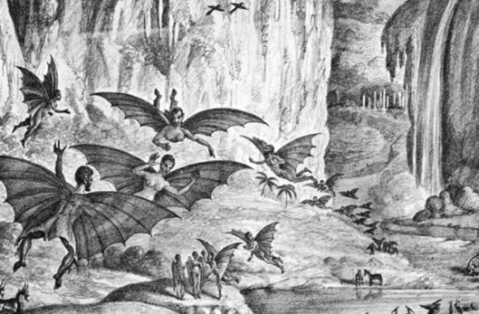 Great-Moon-Hoax-1835-New-York-Sun-lithograph-298px